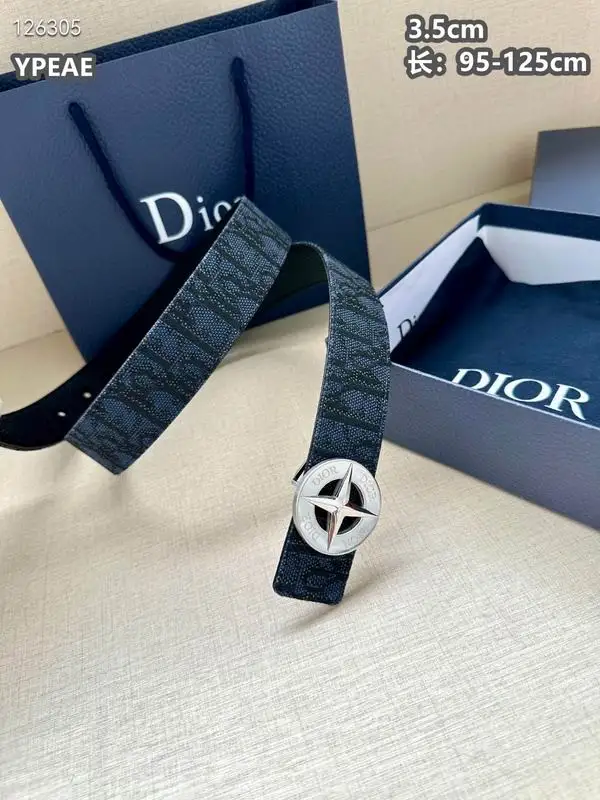 Dior belt 35mmX95-125cm 8L19